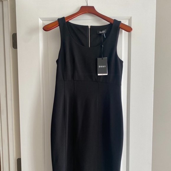 Dkny Dresses & Skirts - DKNY Black sheath dress size 2 NWT